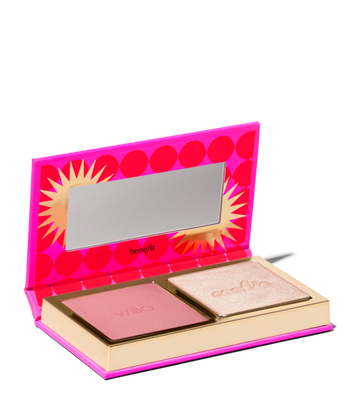 MINI PALETA BLUSH E ILUMINADOR BENEFIT CHEEKY CHARMS CHEEK